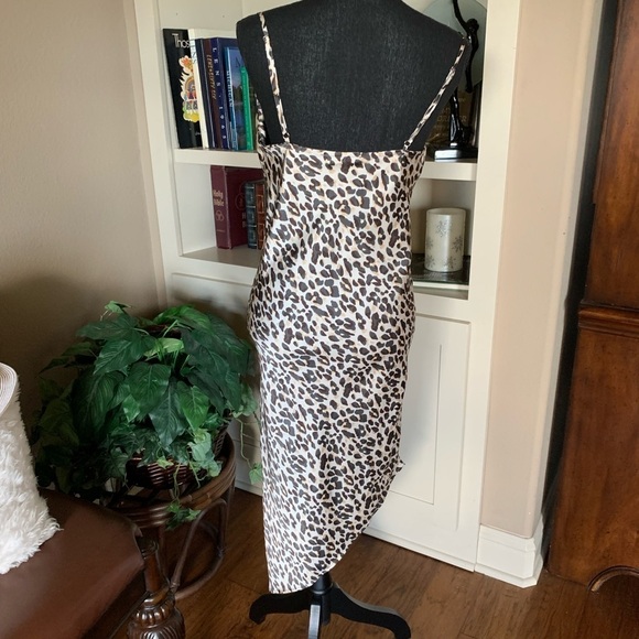 Forever 21 Animal Print Apparel Slip‎ Dress size Small - Picture 2 of 11